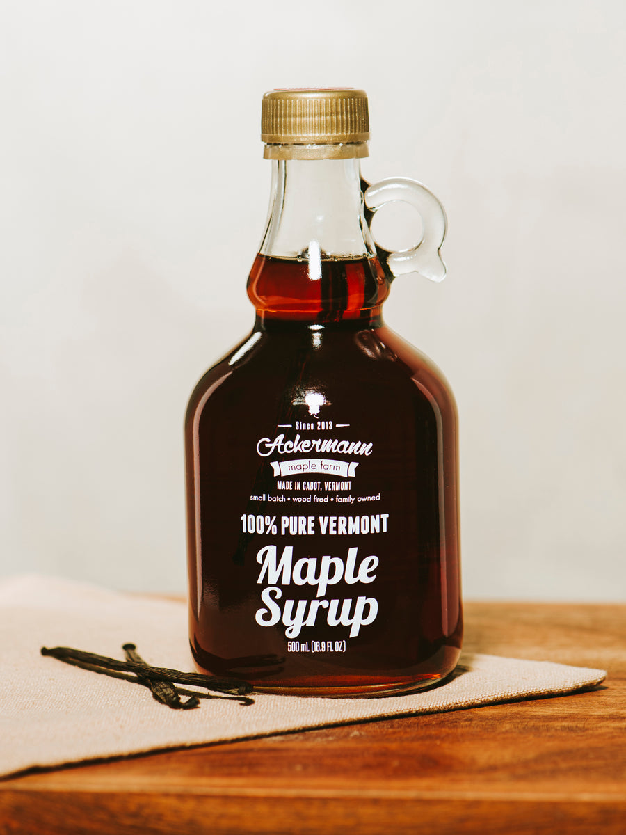 Vanilla Infused Maple Syrup – Ackermann Maple Farm